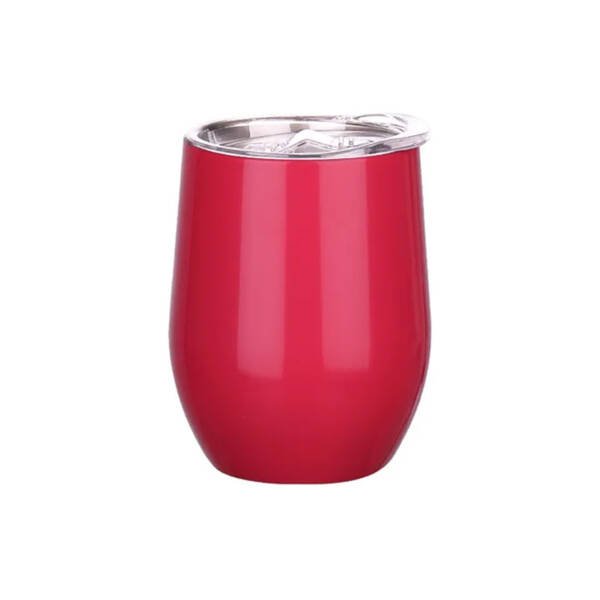 Colorful Egg Shaped Double Wall Stainless Steel Mug